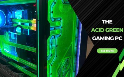 Building The Acid Green Liquid Gaming PC